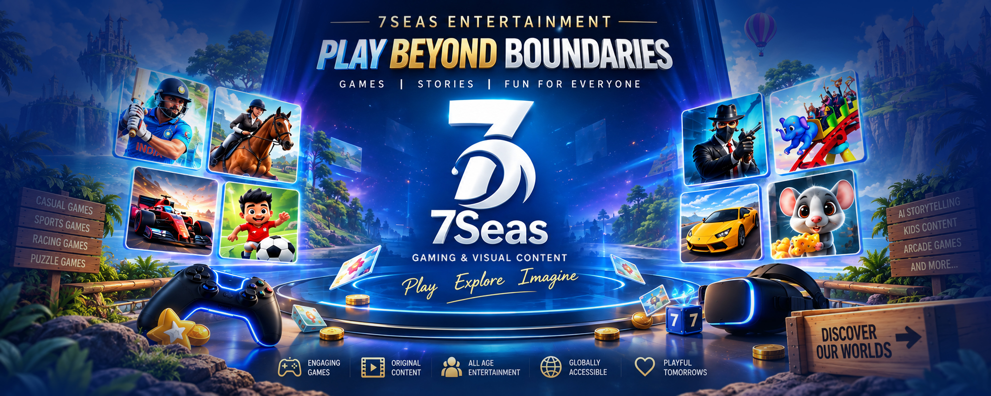 7Seas Arcade: Explore All Worlds